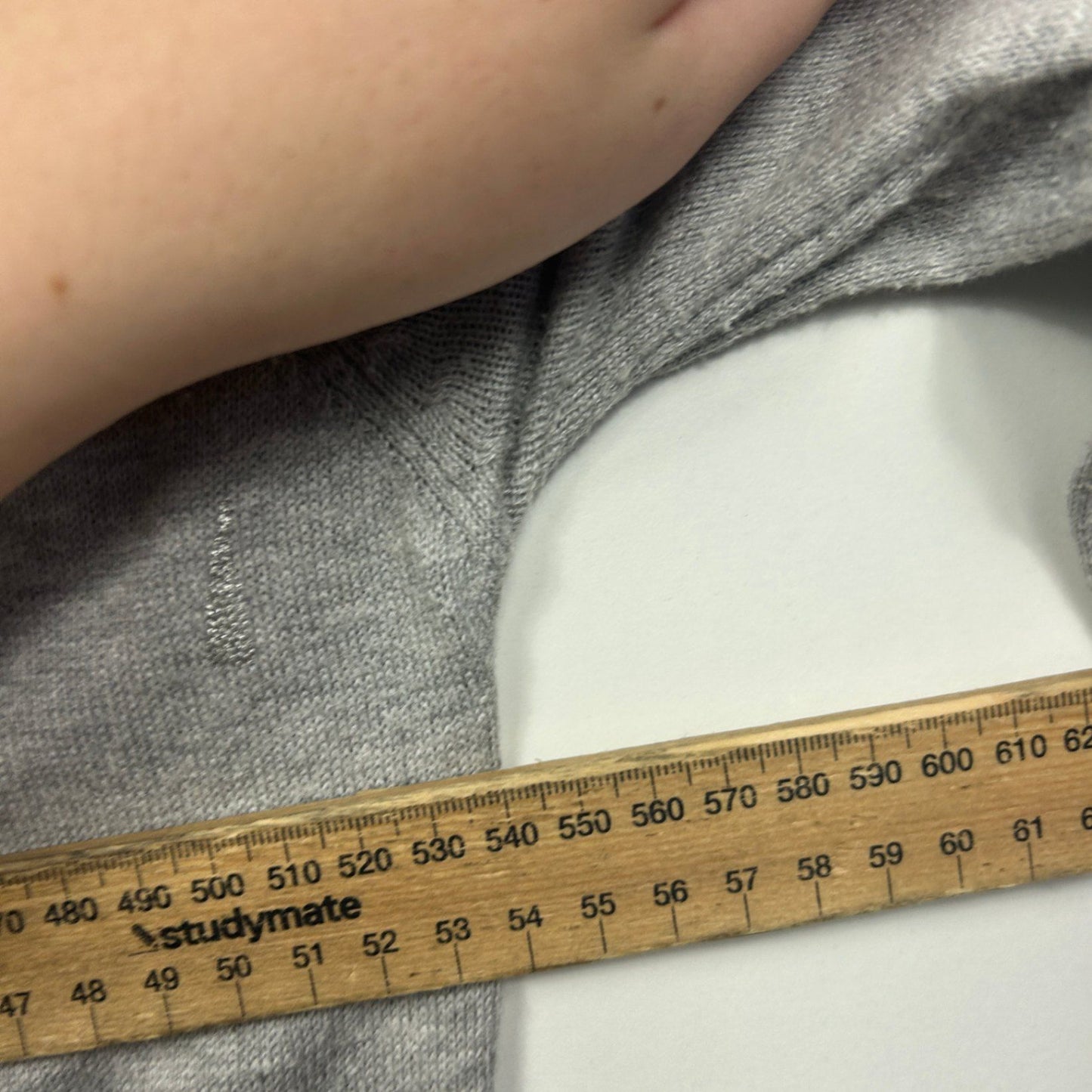 Just Jeans Grey Long Sleeve Scoop Neck Knit Top Jumper Size XL