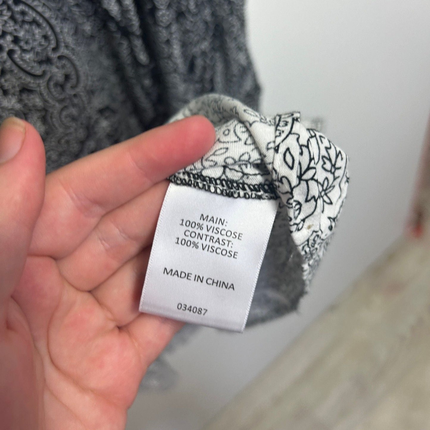 Sussan Black White Paisley Print Maxi Dress Size 14-16?