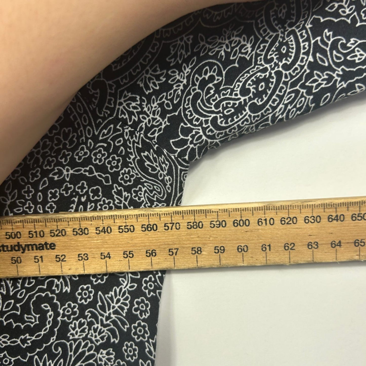 Sussan Black White Paisley Print Maxi Dress Size 14-16?