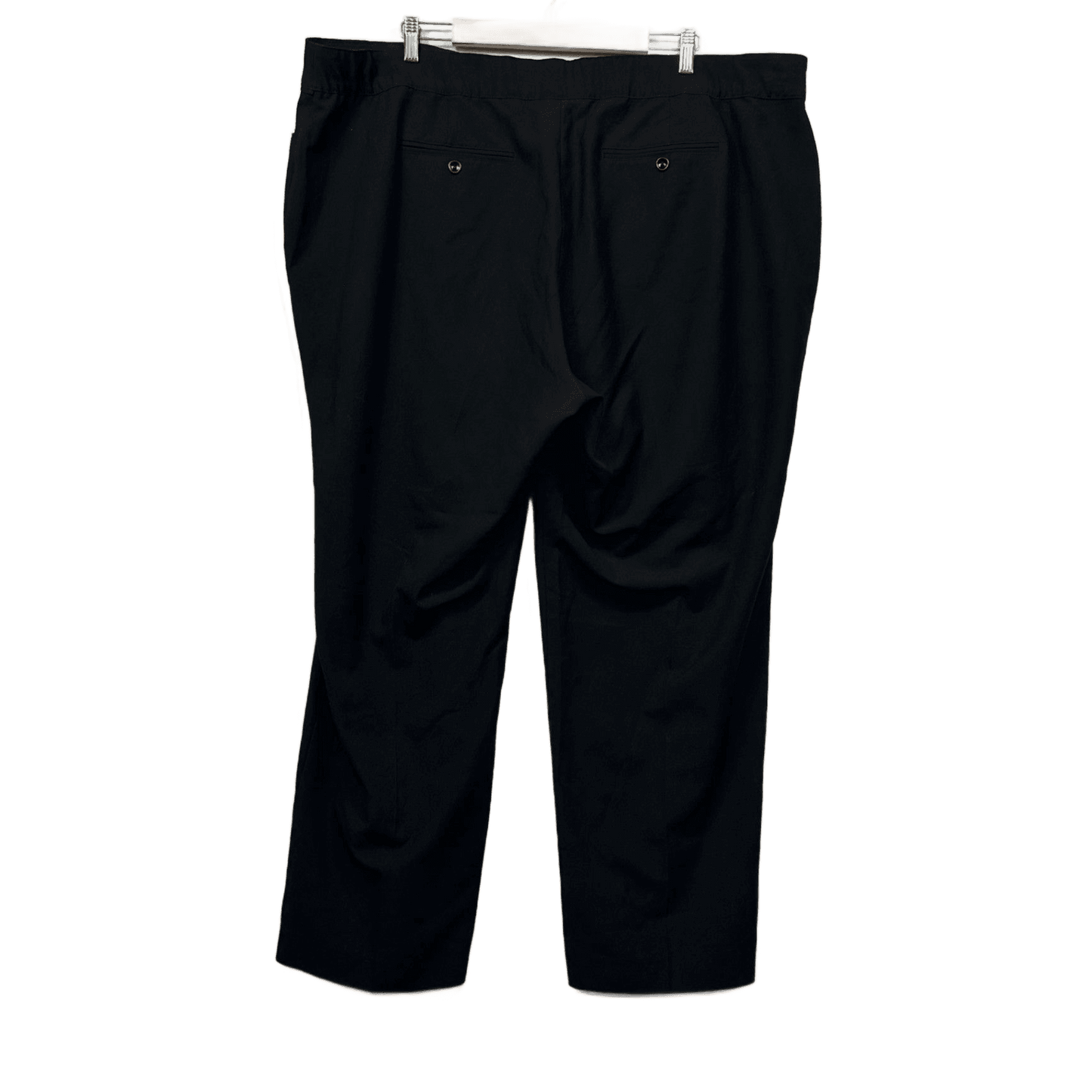 Autograph Black Pull On Stretch Elastic Waistband Pants Plus Size 24