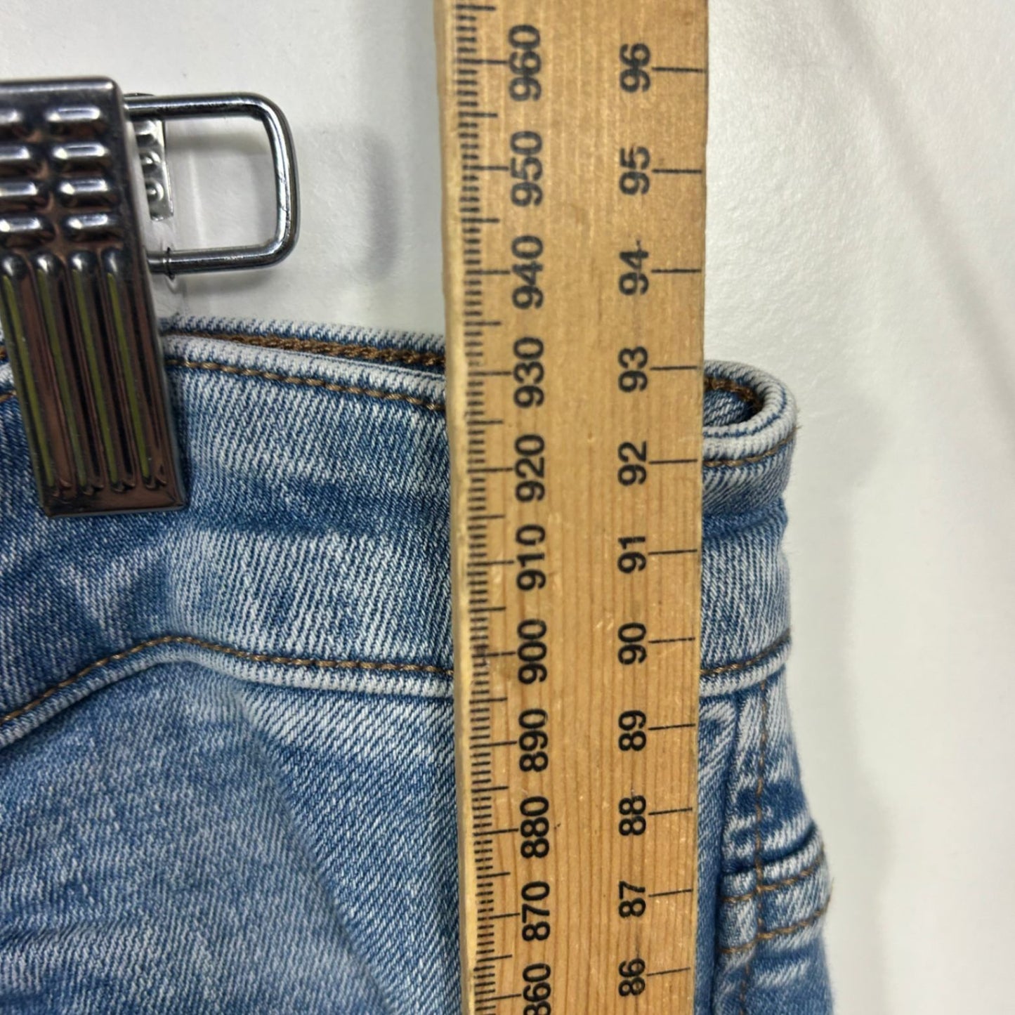 Target Girlfriend Womens Blue Girlfriend Ankle Length Jeans Size 18