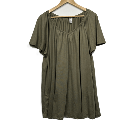Anko Casual Khaki Green Top - Size 24