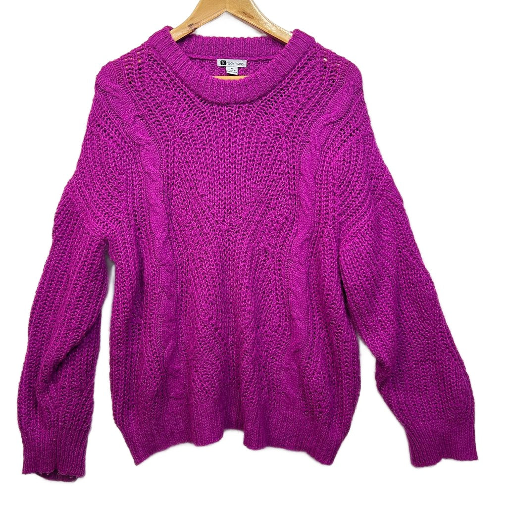 Rockmans Pink Jumper - Size XL