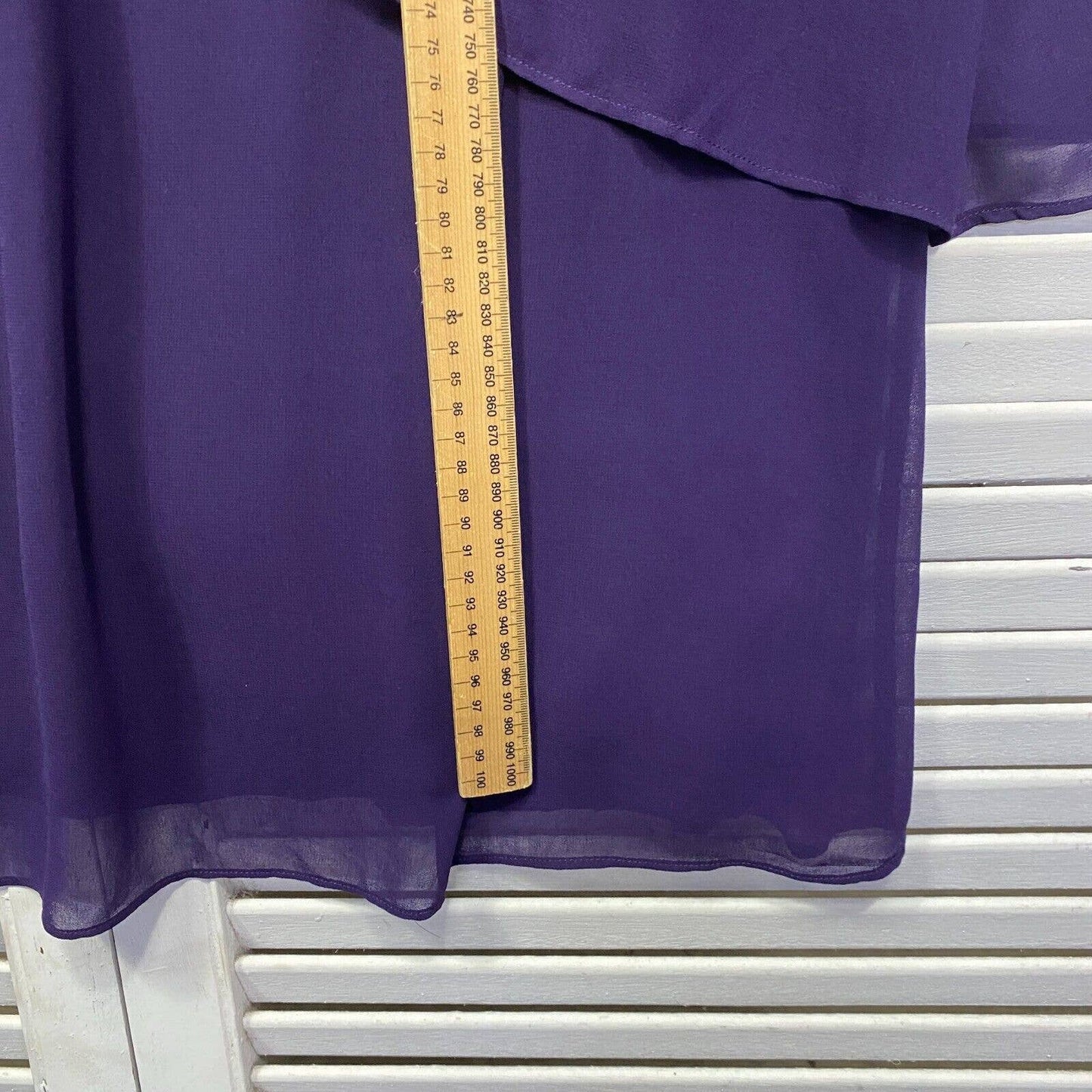 Autograph Dress Size Plus 18 Purple Sleeveless Sheer Overlay Knee Length NEW