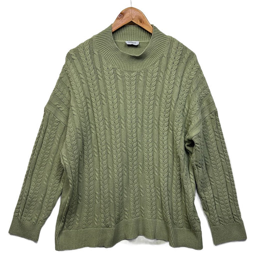Sussan Green Cotton Jumper - Size XXXL