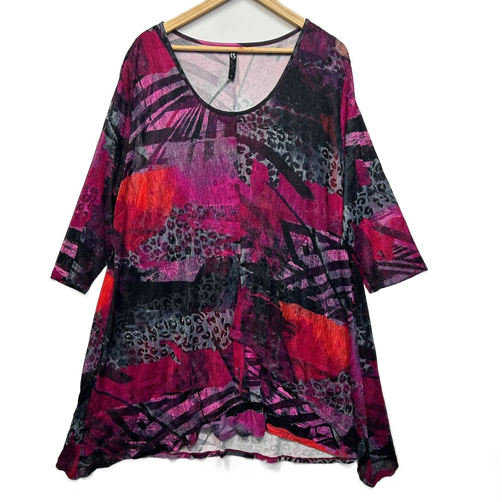 Taking Shape Pink Top - Size 20/L