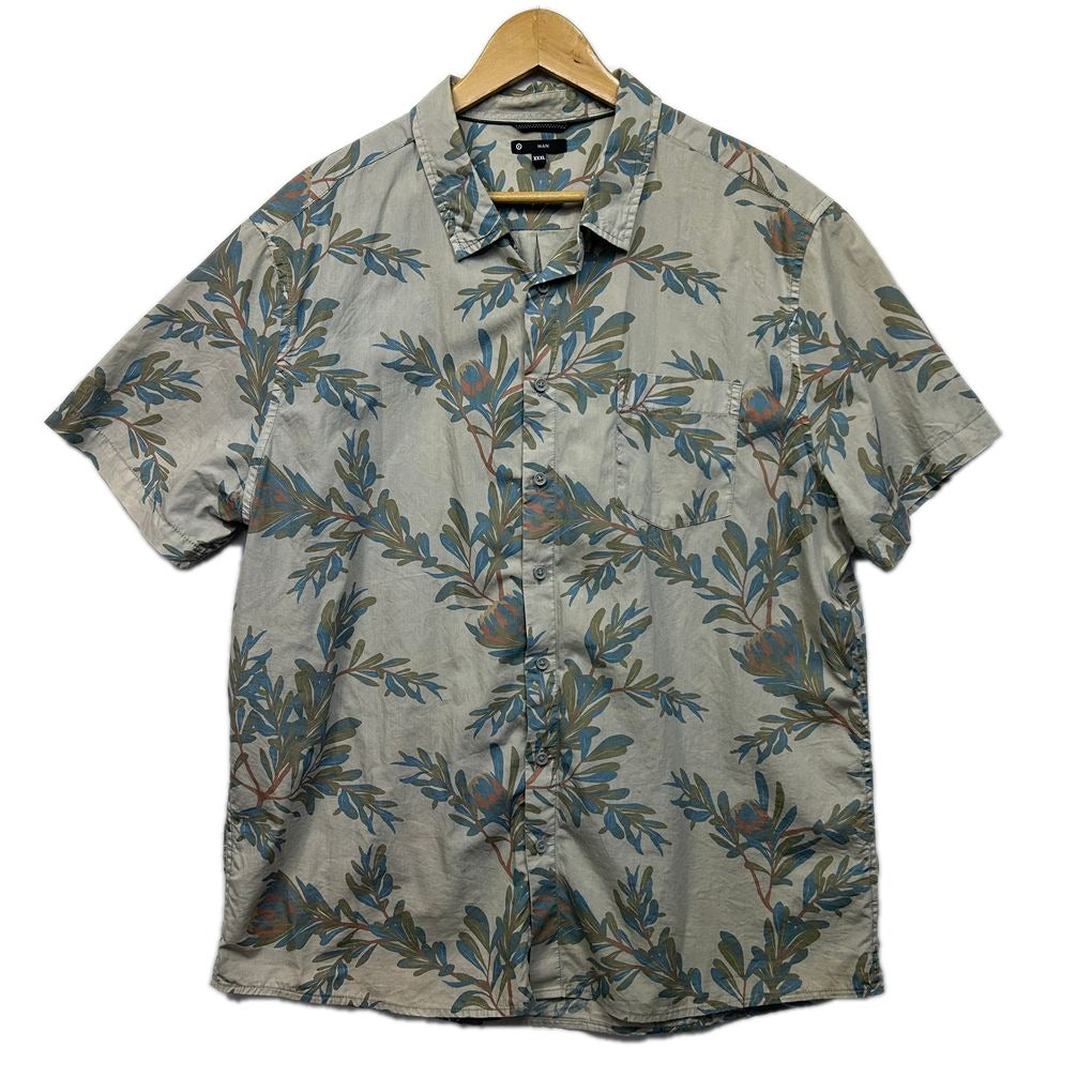 Target Floral Cotton Shirt - Size XXXL