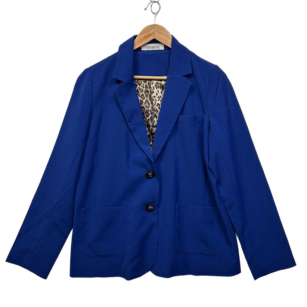 Virtuelle Blue Blazer - Size 12