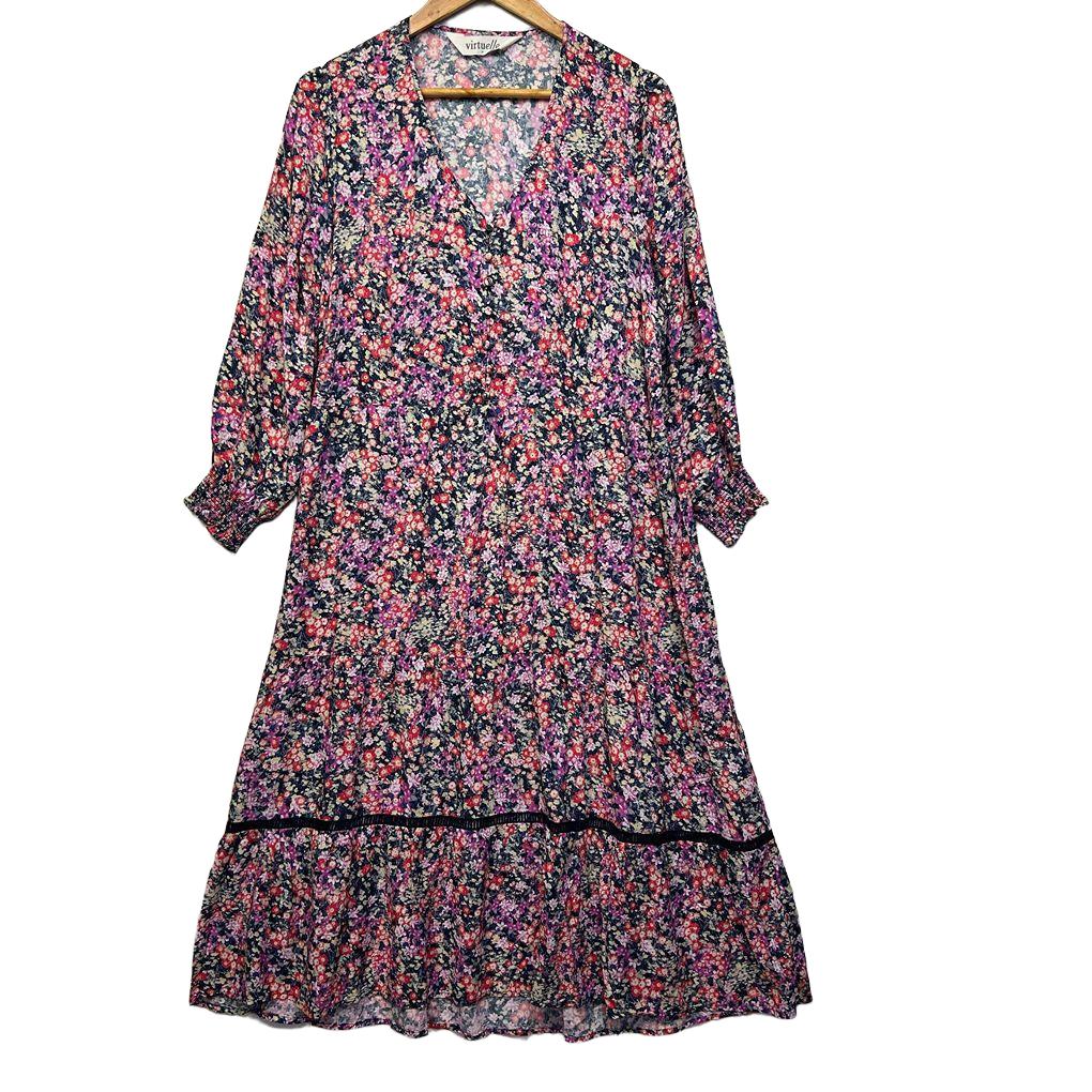Virtuelle Floral Maxi Dress - Size 14