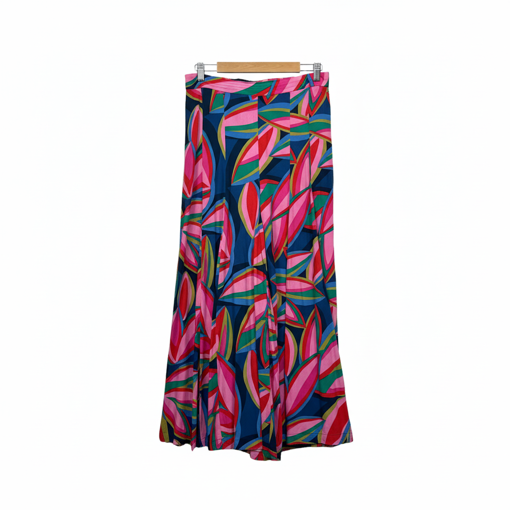 Abel The Label  Rainbow Colourful Palazzo Pants - Size L